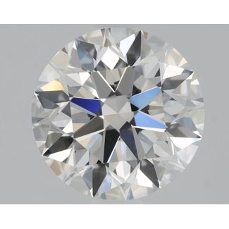 1.0 Carat Round F VS1 EX GIA Natural Diamond