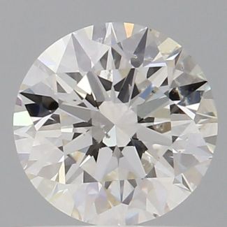 0.75 Carat Round H SI1 EX GIA Natural Diamond