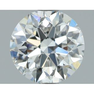 1.31 Carat Round E VVS1 EX GIA Natural Diamond