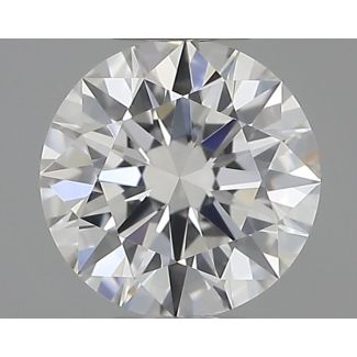 0.4 Carat Round D VVS1 EX GIA Natural Diamond