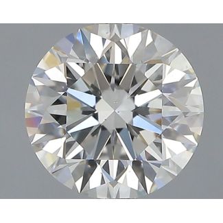 1.01 Carat Round H VS2 EX GIA Natural Diamond