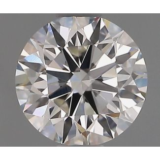 0.81 Carat Round H VS1 EX GIA Natural Diamond