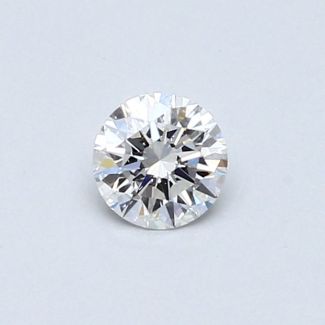 0.32 Carat Round D SI1 VG GIA Natural Diamond