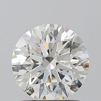 1.29 Carat Round H IF EX HRD Natural Diamond