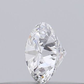 0.18 Carat Round E VVS2 EX GIA Natural Diamond