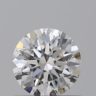 0.55 Carat Round E VS1 EX GIA Natural Diamond