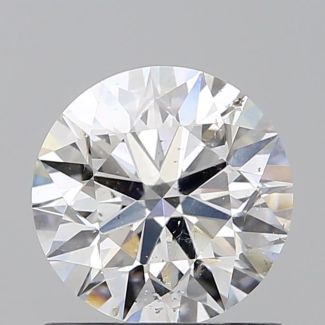 1.02 Carat Round D SI2 EX GIA Natural Diamond