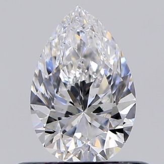 0.51 Carat Pear D VS2 - VG GIA Natural Diamond