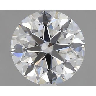 1.3 Carat Round F VS1 EX GIA Natural Diamond