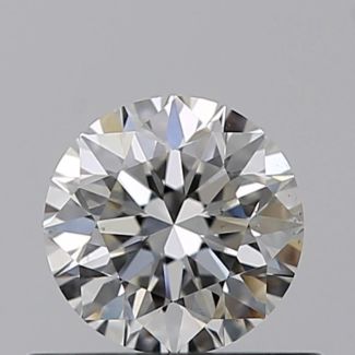 0.45 Carat Round H VS2 VG GIA Natural Diamond