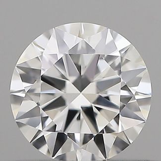 0.4 Carat Round E VVS2 EX VG GIA Natural Diamond