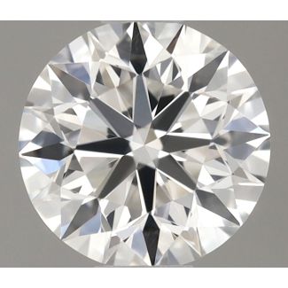 0.4 Carat Round D VVS1 EX GIA Natural Diamond