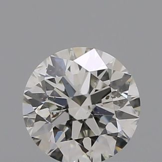 0.30 Carat Round I SI2 EX GIA Natural Diamond