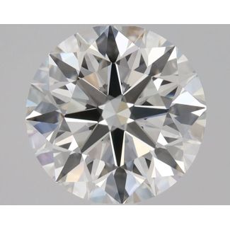 1.14 Carat Round F VVS2 EX GIA Natural Diamond