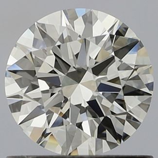 0.8 Carat Round H IF EX GIA Natural Diamond