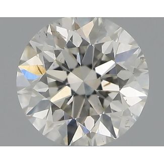 0.30 Carat Round G SI2 EX IGI Natural Diamond