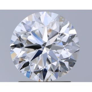 2.0 Carat Round F SI1 VG EX GIA Natural Diamond