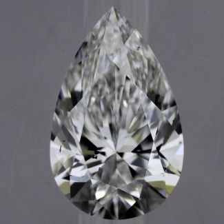 0.61 Carat Pear E SI1 - EX VG GIA Natural Diamond