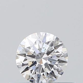 0.3 Carat Round D SI2 EX GIA Natural Diamond