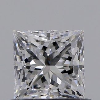 0.52 Carat Princess D SI2 - EX VG GIA Natural Diamond