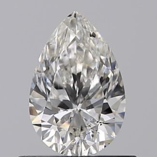 0.51 Carat Pear E SI1 - VG GIA Natural Diamond