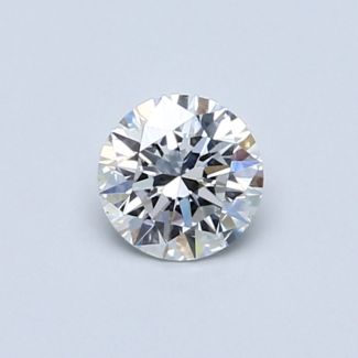 0.5 Carat Round E VS2 EX GIA Natural Diamond