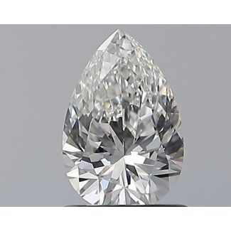 0.91 Carat Pear G IF - EX VG GIA Natural Diamond