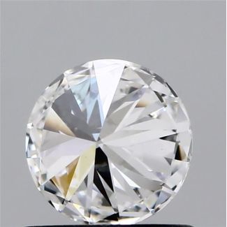 0.7 Carat Round F VS1 EX GIA Natural Diamond