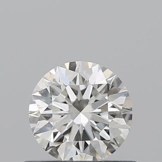 0.5 Carat Round I SI1 EX GIA Natural Diamond