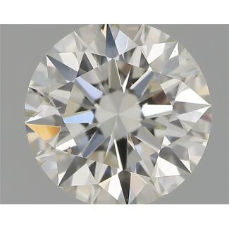 0.61 Carat Round G SI1 EX IGI Natural Diamond