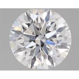 0.4 Carat Round E VS1 VG EX GIA Natural Diamond