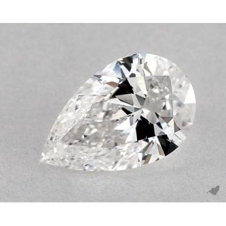 1.02 Carat Pear E VVS1 - EX GIA Natural Diamond