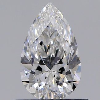 0.52 Carat Pear E VS2 - VG GIA Natural Diamond