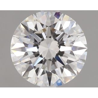 1.5 Carat Round F VVS1 EX GIA Natural Diamond