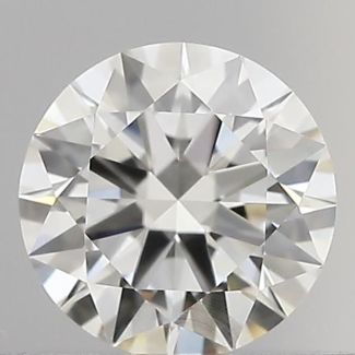 0.46 Carat Round G VVS1 EX GIA Natural Diamond