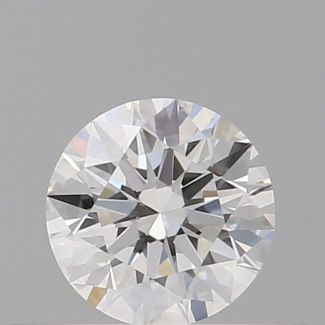 0.37 Carat Round D VVS1 EX GIA Natural Diamond