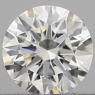 0.30 Carat Round H VS1 EX IGI Natural Diamond