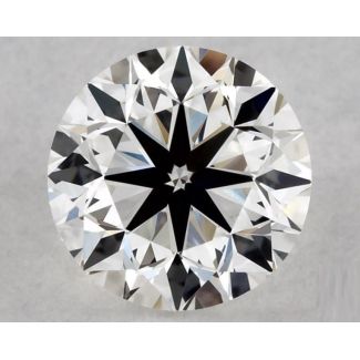 0.61 Carat Round G VVS2 VG EX GIA Natural Diamond