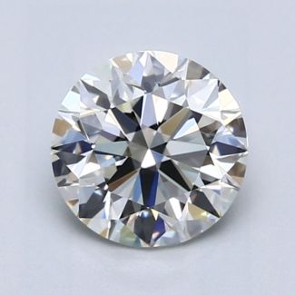 1.5 Carat Round I VVS1 EX VG GIA Natural Diamond