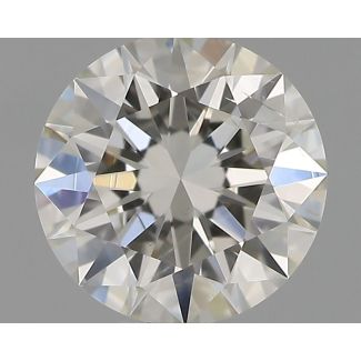 0.42 Carat Round H SI2 EX IGI Natural Diamond