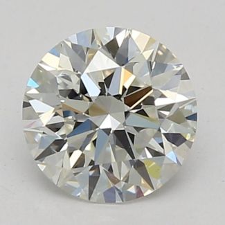 0.50 Carat Round H VS1 EX GIA Natural Diamond