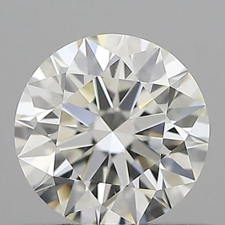 0.5 Carat Round G IF EX IGI Natural Diamond