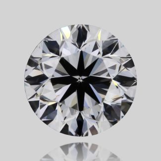 0.5 Carat Round H VVS1 VG EX GIA Natural Diamond