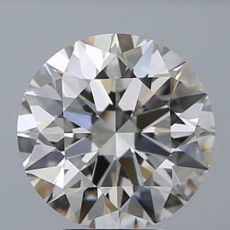 3.72 Carat Round I VVS1 EX IGI Natural Diamond