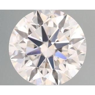 0.5 Carat Round H VS2 EX GIA Natural Diamond