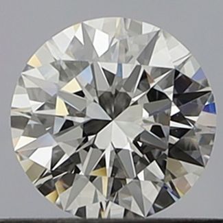 0.35 Carat Round E IF EX GIA Natural Diamond