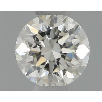 0.30 Carat Round G VS1 EX VG IGI Natural Diamond