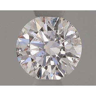 0.36 Carat Round E SI2 EX GIA Natural Diamond