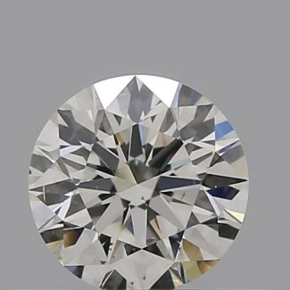 0.35 Carat Round I SI1 EX GIA Natural Diamond