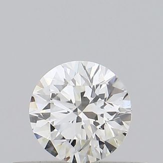 0.3 Carat Round H SI1 EX GIA Natural Diamond